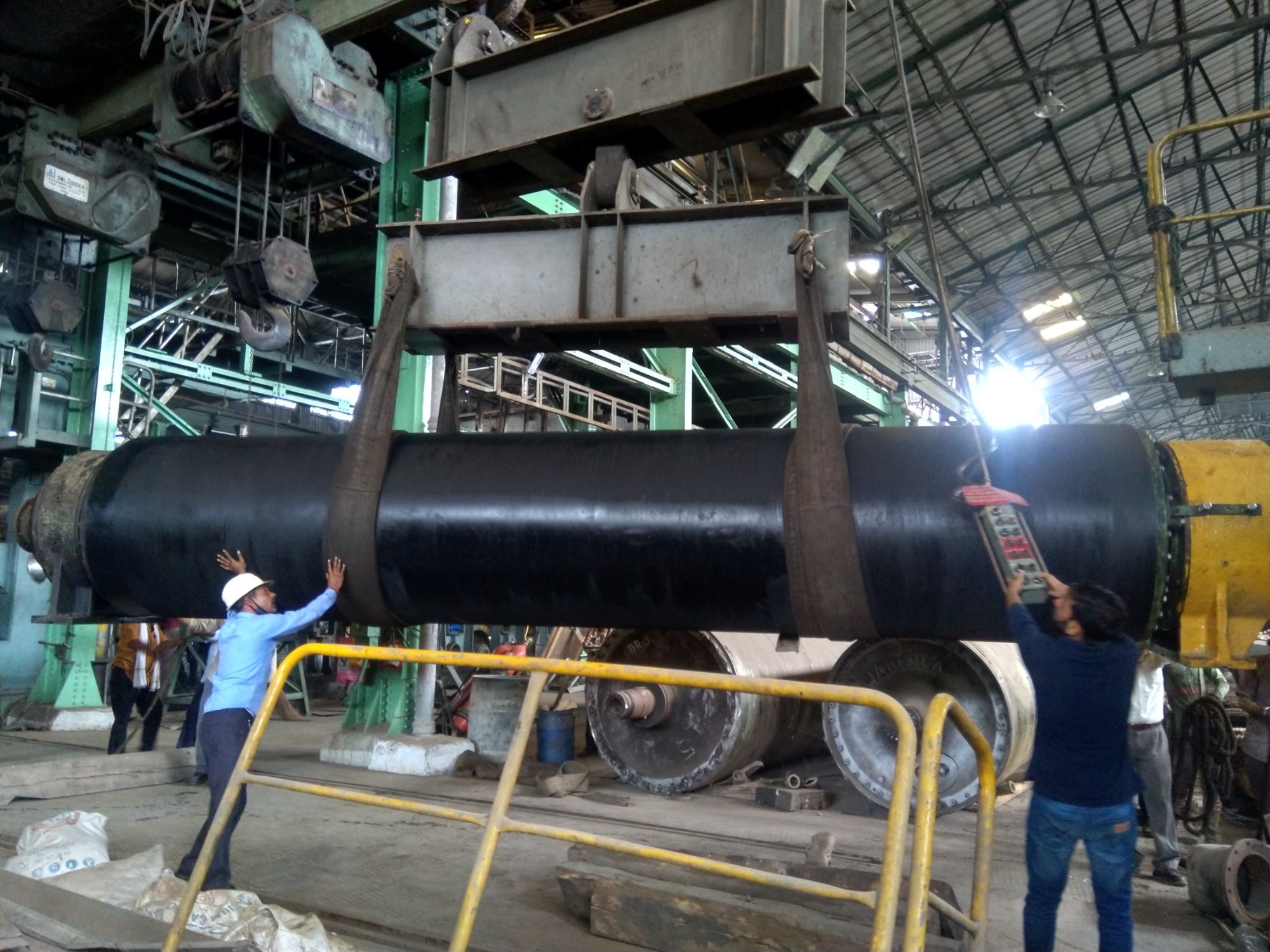 Roll Installation at NEPA Limited